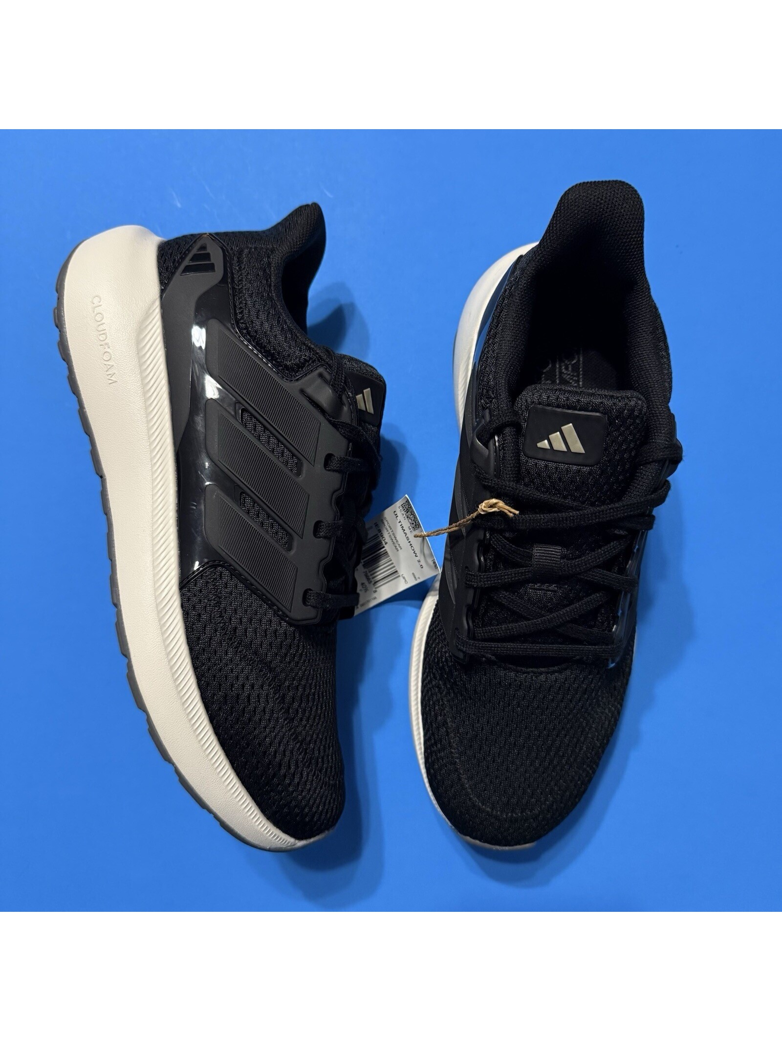 Adidas Ultimashow 2.0 Cloud Foam Running Shoes Black White Ie8904 Women’s 8.5